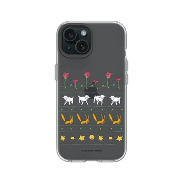 iPhone 15 Clear 透明 - Le Petit Prince 小王子 - 條紋 - 圖樣