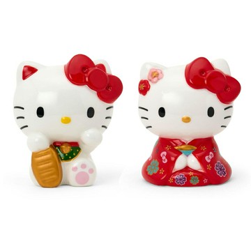 真愛日本 凱蒂貓 kitty 招財貓 和服 造型存錢筒 擺飾 存錢筒 儲錢筒 發票桶 撲滿 禮物 KD124