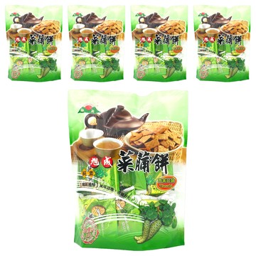 旭成 芥末菜脯餅  250g  5袋