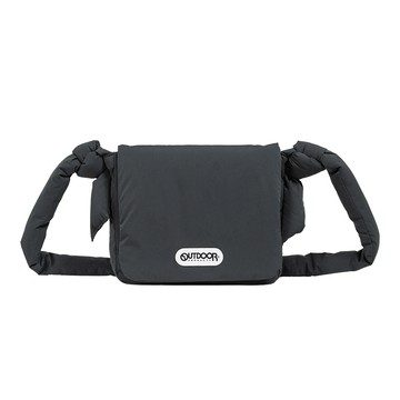 【OUTDOOR】慢活宣言雲朵側背包-碳灰色 OD263127CL