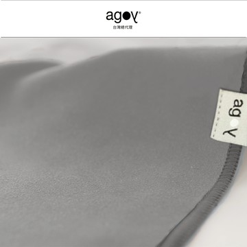 【agoy】Mini 瑜伽手巾 銀離子抗菌 月光灰_廠商直送