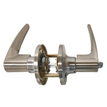 LOCWARE 廣安牌 水平鎖 台灣製造  1組  磨砂銀