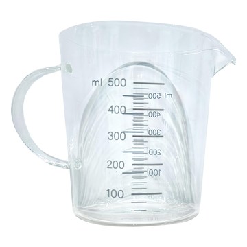 SHIMOYAMA 高硼矽系列玻璃量杯 12 x 11.5cm  透明  500ml  1個