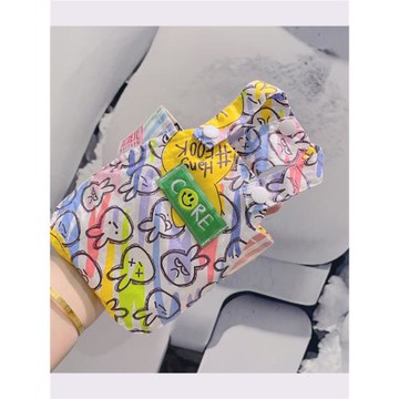 狗狗背帶裙純棉反正兩穿條紋達達兔可愛寵物衣服超小體比熊夏款裙