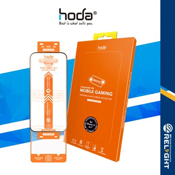 【hoda】霧面玻璃保護貼 手遊磨砂保護貼 適用iPhone17 16-14 手機鋼化膜 手感滑順觸控靈敏 9H硬度