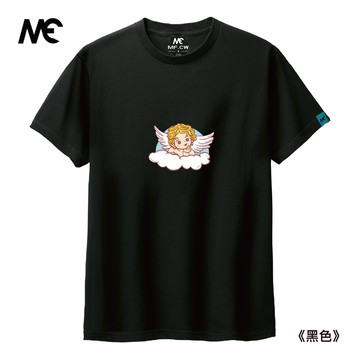 MAIFU CEWEI｜童裝 嬰兒天使印花短袖 T恤 短袖上衣 潮T 短T 街頭 潮流 個性 可愛 情侶 精品