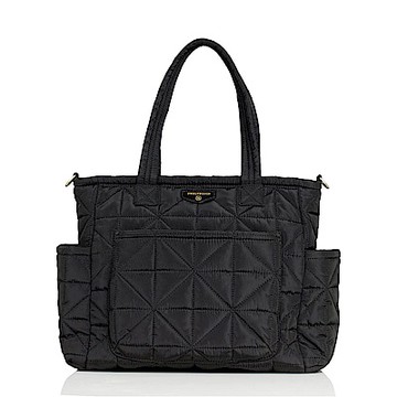 TWELVElittle CARRY 美國超輕量潮流托特包 手提 肩揹包 媽媽包(極簡黑)