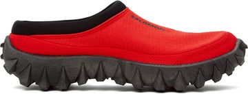 Salomon 红色 Snowclog 穆勒鞋