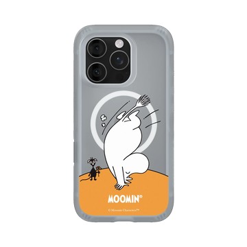 iPhone 16 Pro AirX 流變灰 - Moomin - 倒立看世界
