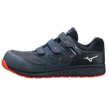 MIZUNO F1GA256105 防護鞋 高係數防水鞋款 魔鬼氈 鋼頭鞋 工地