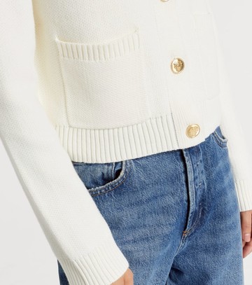 Velvet Mahal cotton and cashmere cardigan