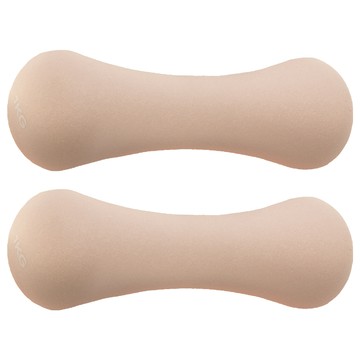 comet Sports 氯丁橡膠啞鈴 淺粉紅色  1kg  2個