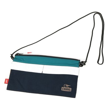 CHUMS Kearns Shoulder Bag肩背包 藍綠/深藍-CH603909T044