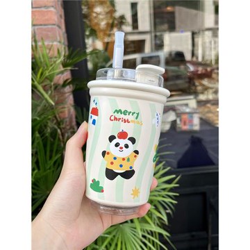 ENDLESS STARS圣誕插畫保溫杯水杯316不銹鋼可愛咖啡杯隨手杯女生