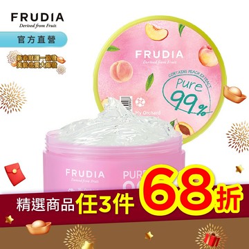 FRUDIA【任3件68折.領券再折】友肌舒果 蜜桃舒緩保濕凝凍