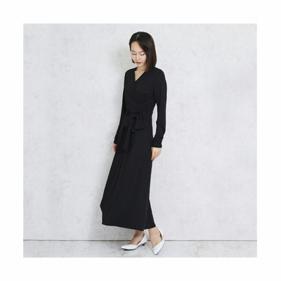 マーサ Martha ロングカシュクールジャージーワンピース 通販 Lineポイント最大get Lineショッピング