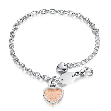 白鋼手鍊．美麗相遇｜客製刻字