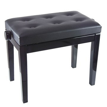 Duro 可調節高度鋼琴椅  1個  黑色