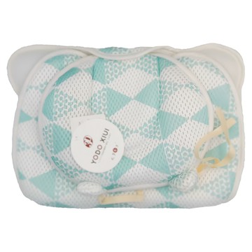 YODO XIUI 透氣雙層推車墊 - 3D網眼布料 涼墊厚度1.2公分 30x36x高72公分  3D熊款藍色  1個