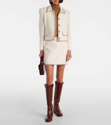 Veronica Beard Ohemia wool-blend miniskirt