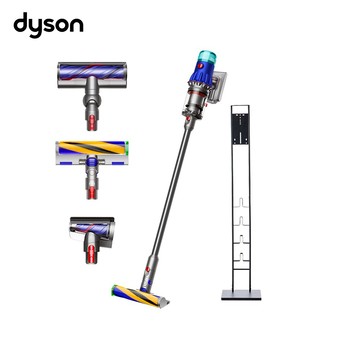 【戴森 Dyson】🎁生日禮物👩‍❤️‍👨SV46 V12 Detect Slim Fluffy 輕量智慧 無線吸塵器 (送專用收納架+原廠電動碳纖維地毯無纏結吸頭)