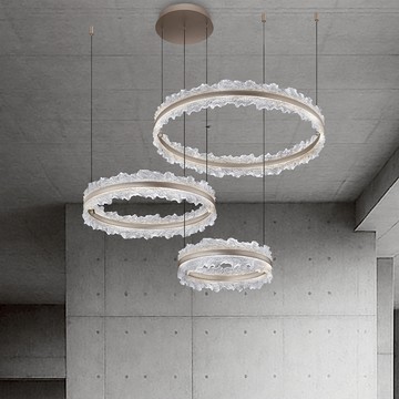 LED 三環造型吊燈三色變光 F87-22-8020-1