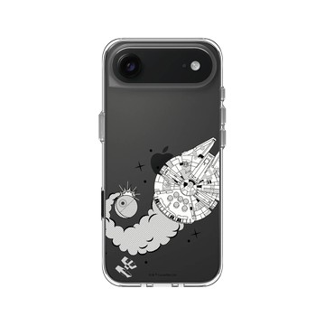 iPhone Air Clear Case（相機按鈕） 透明 - 迪士尼-星際大戰 Star Wars - POP千年鷹