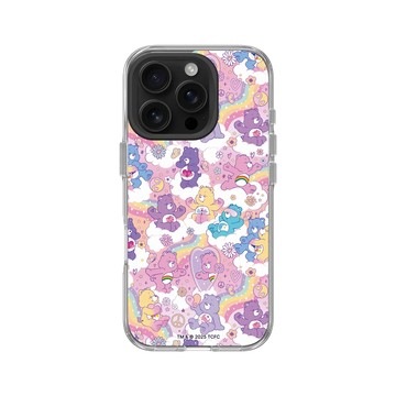 iPhone 16 Pro Clear 透明 - Care Bears - 粉紫樂園