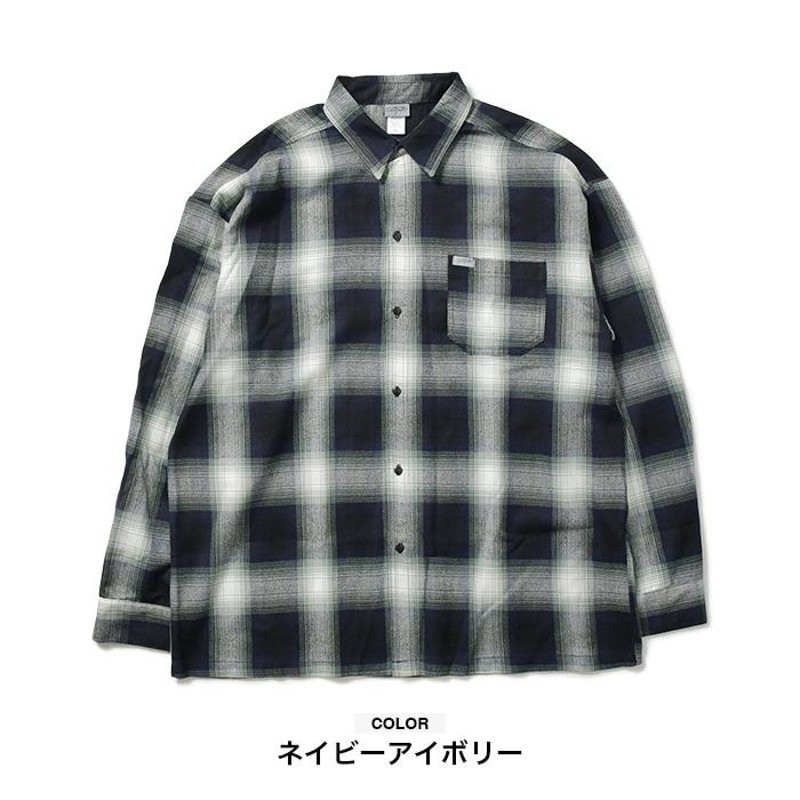 Calitop 長袖ネルシャツ L ブラック・ホワイトチェック 高知インター店】 Calitop ブラックとホワイト L 長袖ネルシャツ