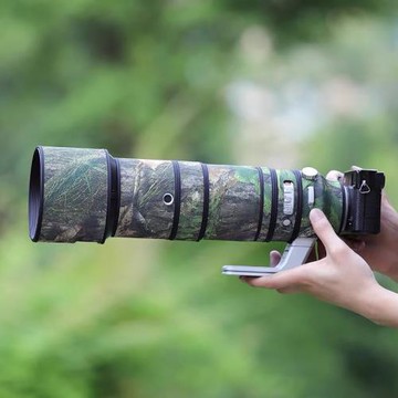 適用于富士 XF 150-600mm F5.6-8 長焦鏡頭迷彩炮衣保護套150600