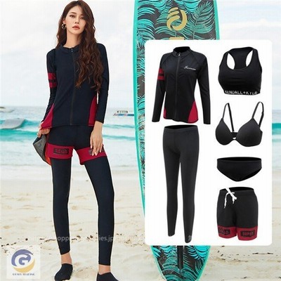 水着 ラッシュガード レディース メンズ 長袖 上下セット Uvカット 紫外線対策 Uvパーカー 日焼け防止 ひんやり 水着新作 Upf50 通販 Lineポイント最大get Lineショッピング