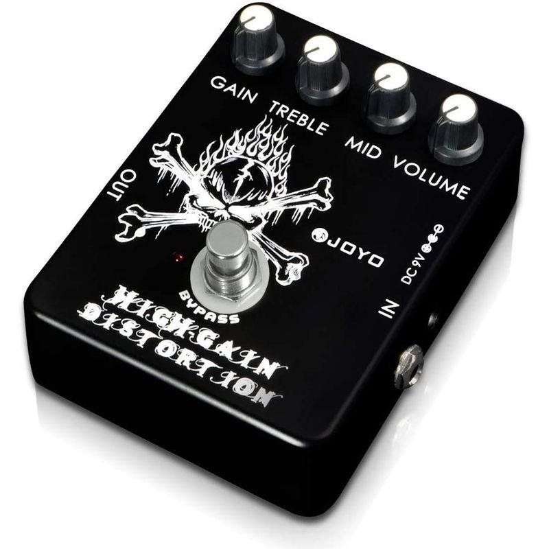 JOYO jf-04?High Gain Distortion、ギターFXペダルwith Mid EQ