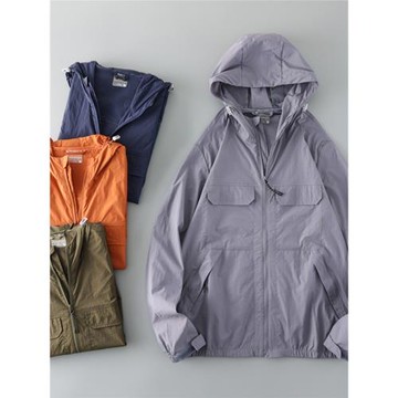 戶外防曬衣男夏天釣魚冰絲速干機能工裝外套外貿出口男裝透氣夾克