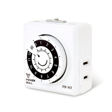POWER BULL 動力公牛 12小時倒計時定時器 機械式  PB-M2  1個