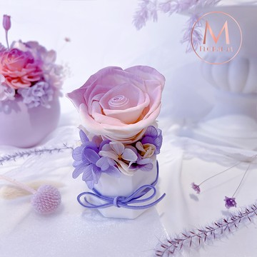 快速出貨❤️520【Floral M】法式雙色玫瑰香氛擴香花香榭紫（贈送5ml香氛油）金牛座生日快樂