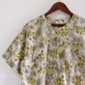 │Slowly│ 花朵/古著上衣 │vintage.復古.文藝
