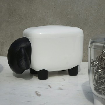 【泰國 QUALY】小咩咩置物盒-黑羊