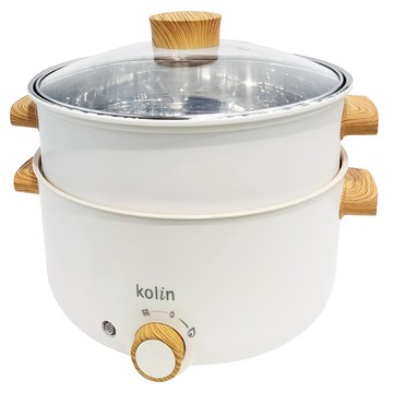 Kolin 歌林 多功能蒸煮料理鍋 白色 3L  KHL-SD2366