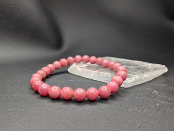 薔薇輝石 7mm Rhodonite 手串 天然水晶