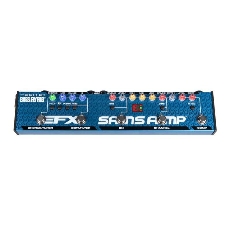 TECH 21 SANSAMP (サンズアンプ) ベース用 マルチ・エフェクター BASS FLY RIG V2 国内正規品