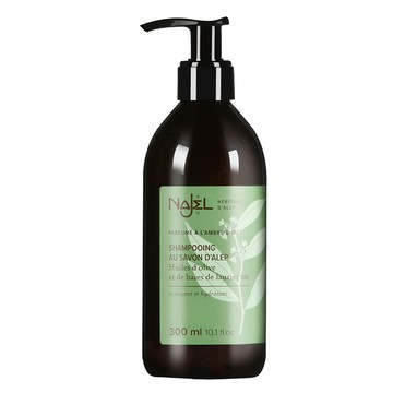 NAJEL 阿勒坡古皂洗髮露 有機橄欖油和有機月桂油  300ml  1瓶