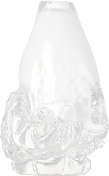 Szkło 白色小号 Opal 花瓶