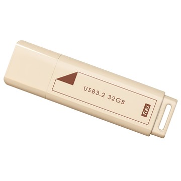 TCELL 冠元科技 USB3.2 Gen1 文具風隨身碟，高達100MB/s讀取速度，台灣製造  32GB  1個