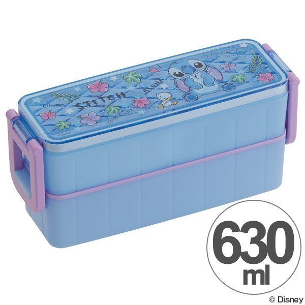 お弁当箱 2段 スティッチ グラフィティ ダイヤカット 630ml 箸付き レディース 弁当箱 ランチボックス ２段 箸つき おすすめ 通販 Lineポイント最大0 5 Get Lineショッピング