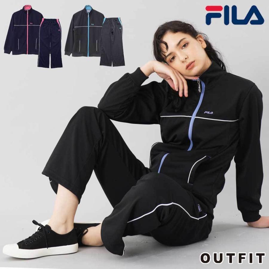 フィラ FILA ジャージ 上下 レディース セットアップ おしゃれ 長袖