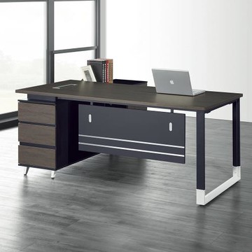 Boden-約克6尺L型主管辦公桌組合(辦公桌+側邊收納櫃)(正反向可選)