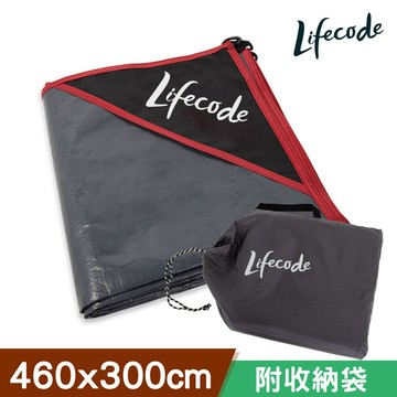LIFECODE-加厚防水PE地墊460X300cm(地席) 12330110