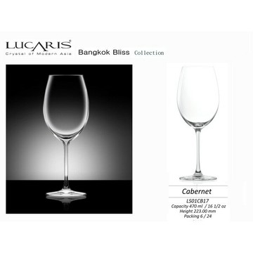 Lucaris水晶酒杯 曼谷系列卡本內 紅酒杯 470ml (1入)Drink eat 器皿工坊