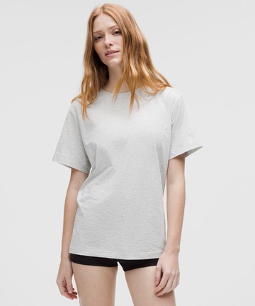 All Yours Organic Cotton Crewneck T-Shirt Size Large