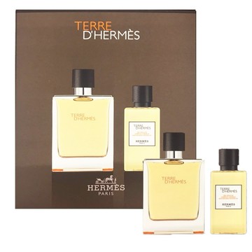 巨蟹座生日快樂〔平輸版〕【 Hermes】愛馬仕 大地男性淡香水100ML 禮盒(淡香水100ML+洗髮沐浴膠80ML)